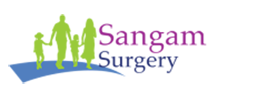 Sangam Surgery logo and homepage link